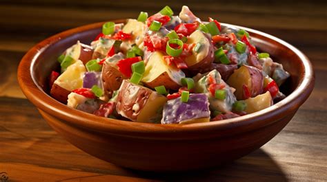 Red Hot And Blue Potato Salad Recipe