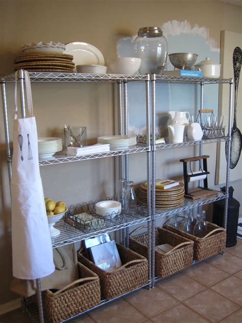 With kitchen pantry storage for tall and base cabinets, your pantry organization ideas are sure to be met here at kitchensource.com. {The Smith Nest}: Kitchen Metro Shelving