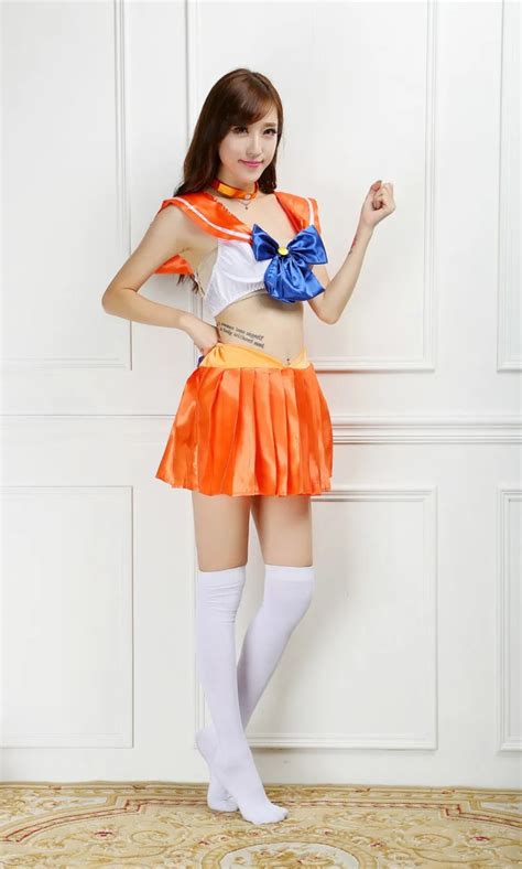 Cosplayandware Anime Soldier Sailor Moon Cosplay Costume Set Girl Halloween Game Stage Bar