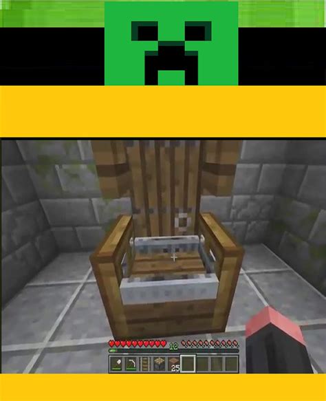 Minecraft How To Make A Working Electric Chair Minecrafters