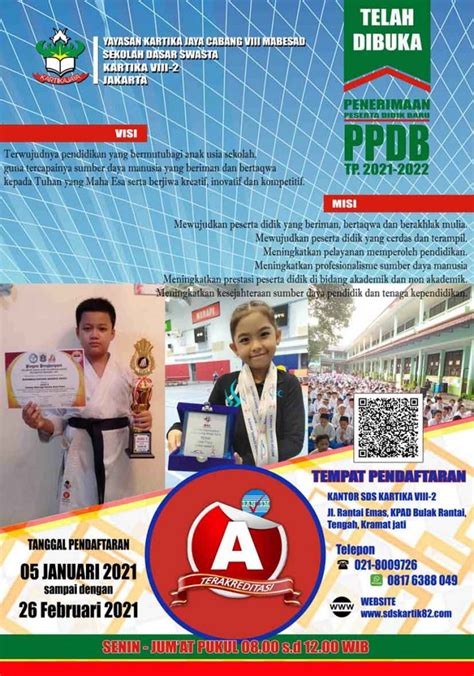 Bagi calon peserta yang ingin mendaftar pada jalur ini, wajib mengetahui bagaimana ketentuan zona pemilihan sekolah, kuota. PPDB Tahun Pelajaran 2021/2022 - SDS Kartika VIII-2 ...