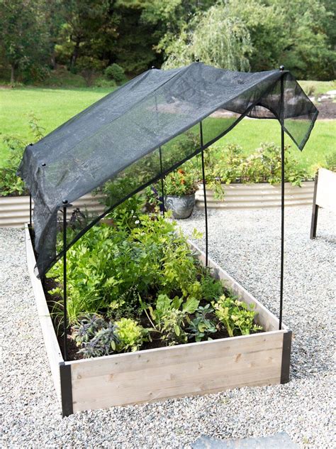 Eaves and overhangs of a house. Shade Kit 4'x8' for Gardens or Sandboxes | Gardener's ...