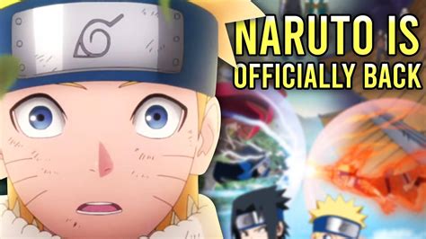 Narutos Anime Is Coming Back Youtube