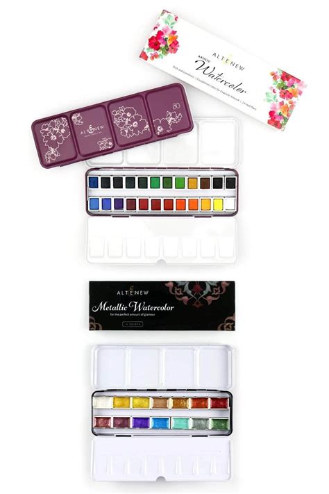Shine And Shimmer Artists Watercolor Bundle Altenew