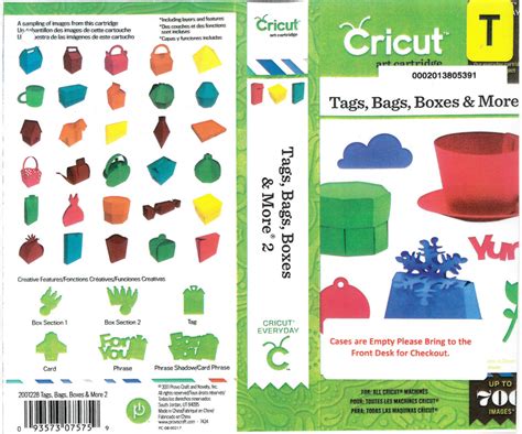 Cricut Cartridges Madison Public Library