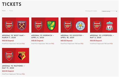 How Do I Get Tickets Arsenal Ticket Faqs