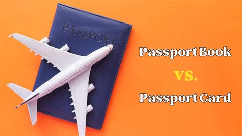 Difference Between Passport Book And Passport Card Know About Passport