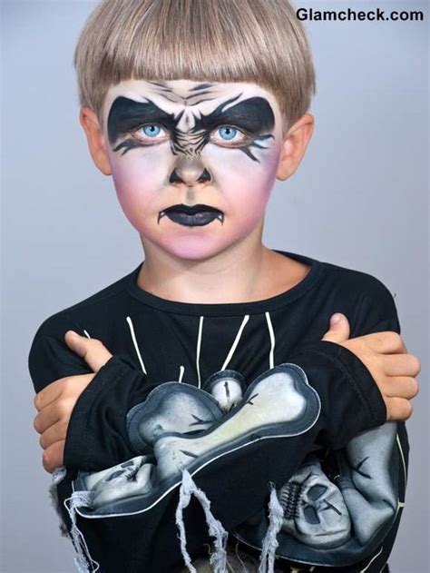 Halloween Costume Face Art For Little Boys