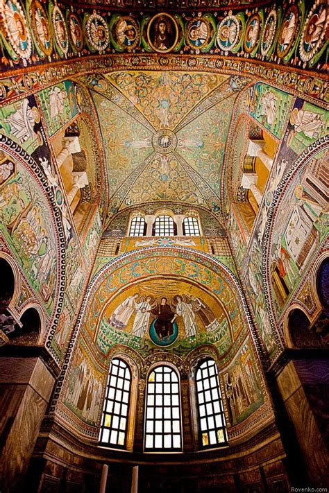 Basilica Of San Vitale Ravenna Italy Rovenko Photography