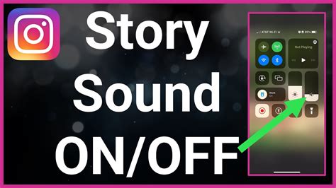 How To Turn On And Off Sound On Instagram Stories Youtube