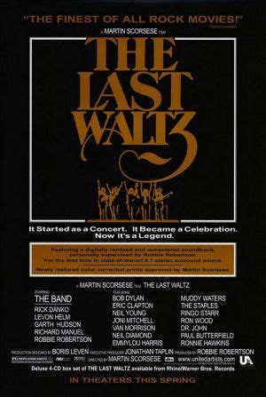 The last waltz is a concert film that's accompanied with short anecdotes from various musicians. milton glaser | Movie Poster Museum