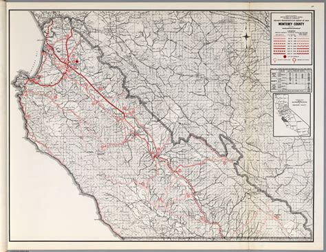 Map Of Monterey County Ca Maping Resources