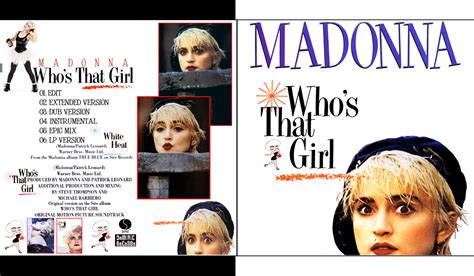 Madonnatheque Madonna Whos That Girl Cdsingle 1987 2016