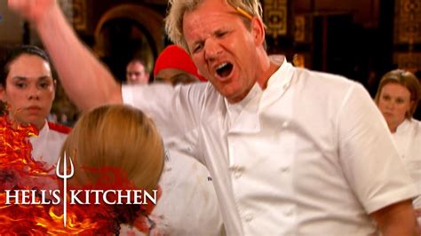 Gordon Kicks TWO Chefs Out The Kitchen | Hell's Kitchen - YouTube