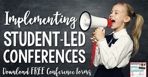 Implementing Student Led Conferences Upper Elementary Snapshots