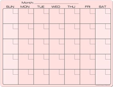 Keep your memories alive year round with a large photo calendar. PINK Dry Erase Monthly Calendar 8.5x11 Fridge Magnet ...