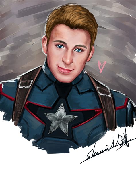 Captain America By Sherrill018 On Deviantart