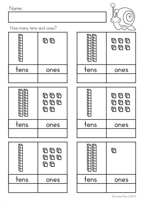 Welcome to our place value ones and tens worksheets with 2 digit numbers. Spring Kindergarten Math and Literacy Worksheets ...