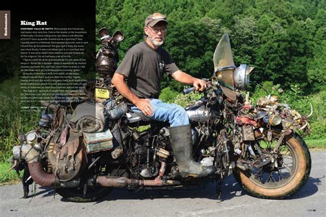 Smitty Shows Off His Beloved Harley Rat Bike Is It Art Is It Crap