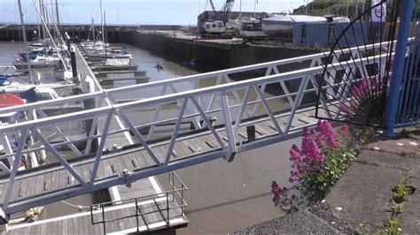 Watchet Marina With And Without The Wind And Sea In June 2015 Youtube