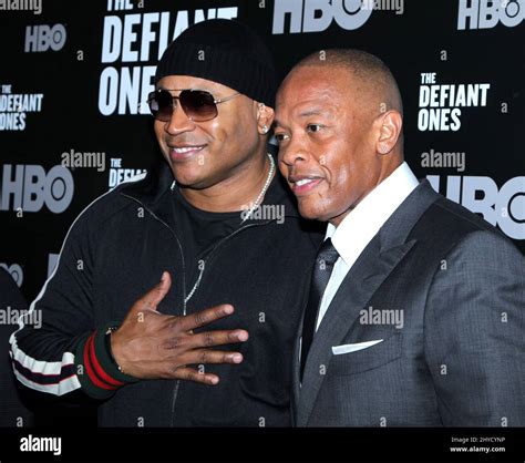 Ll Cool J And Dr Dre Attending The Defiant Ones New York Premiere Held