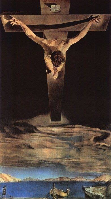Salvador Dali Christ Of Saint John Of The Cross Painting
