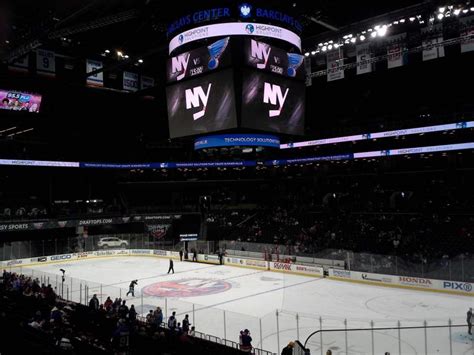 Barclays Center Section 121 Home Of New York Islanders Brooklyn Nets