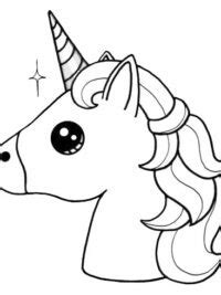 Drawn unicorn chibi free clipart on dumielauxepicesnet. Kleurplaat Unicorn Met Regenboog Regenachtige Regenboog ...