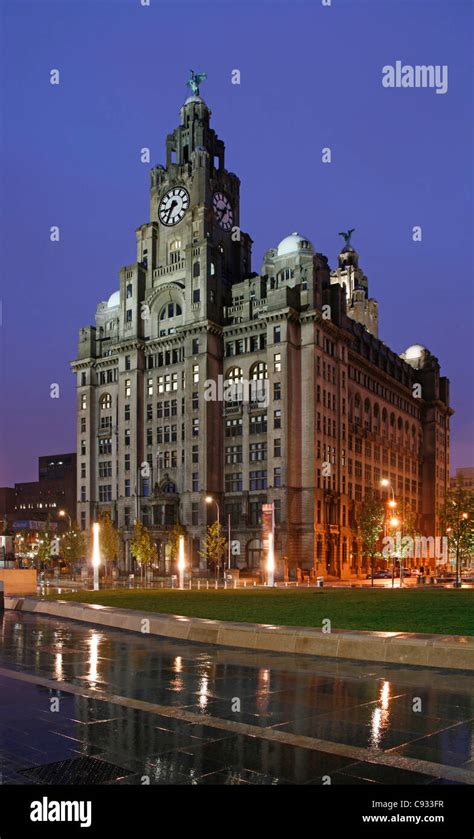 The Royal Liver Building Is A Grade I Listed Building Located In