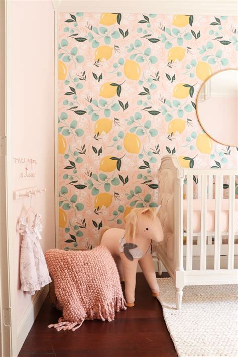 This Is Just The Sweetest Baby Girl Room And We Are Loving That Lemon
