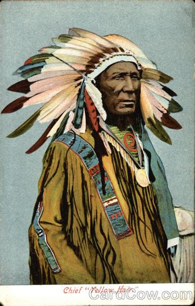 Chief Yellow Hair Native Americana