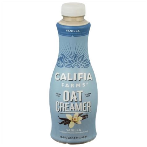 Califia Farms Vanilla Oat Milk Coffee Creamer 254 Fl Oz Marianos