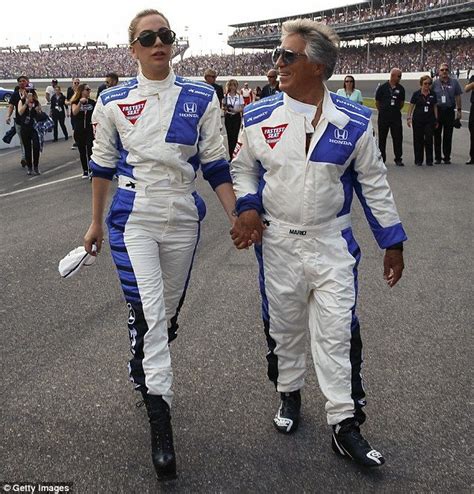 Lady Gaga Suits Up For Ride With Mario Andretti At Indy 500 Indy 500 Lady Gaga Photos Lady Gaga