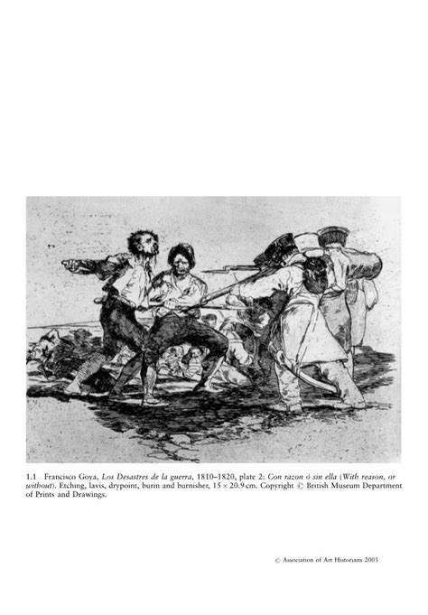 Goya The Chapman Brothers And The Disasters Of War Docslib