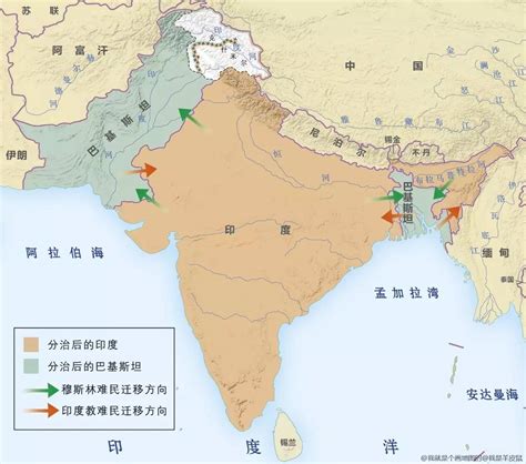 Labelled map of the greater kashmir region; 英国的一句话，怎么就让印度和巴基斯坦"打"了70年-香港商報