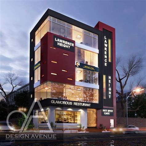 Commercial Elevation Commercial Design Exterior Architecture Building Design Commercial And