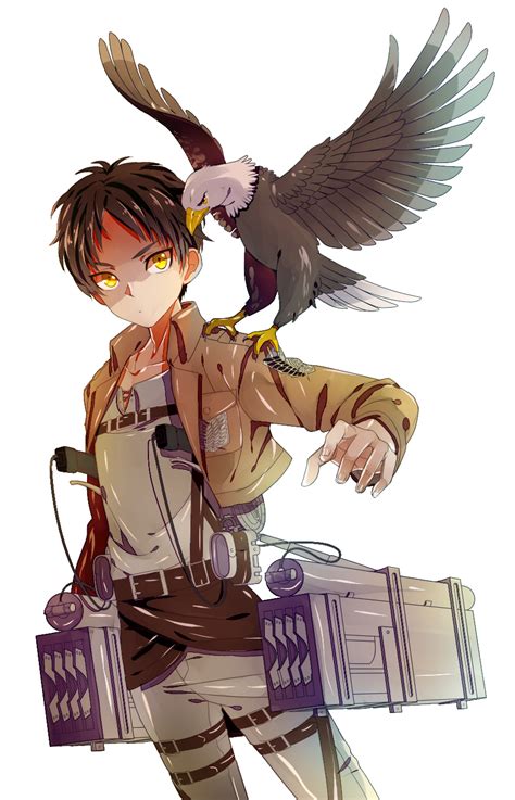 He is the main protagonist of attack on titan. Eren Jaeger/#1805468 - Zerochan