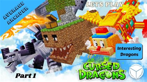 Lets Play Minecraft Cursed Dragonpart 1 Youtube