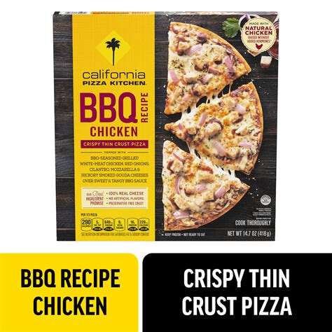 California Pizza Kitchen Bbq Recipe Chicken Crispy Thin Crust Frozen