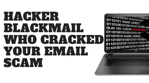 Hacker Blackmail Who Cracked Your Email Scam Youtube