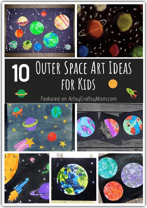 10 Outer Space Art Ideas That Are Out Of This World Space Art