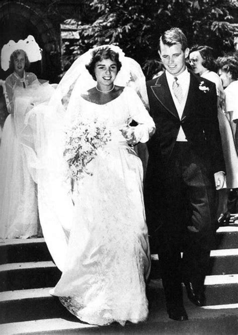 Famous Weddings In The 1950s Celebrity Weddings Ethel Kennedy