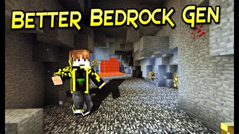 How to get mods in minecraft bedrock. Better Bedrock Gen Mod| Flat Bedrock En Survival | Para ...