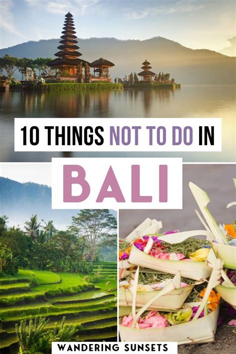 10 Things You Should Know Before Traveling To Bali Wandering Sunsets Bali Travel Bali