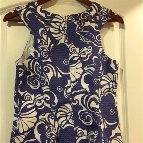 Lilly Pulitzer Dresses Lilly Pulitzer Lindy In Blue Tide Pool Size