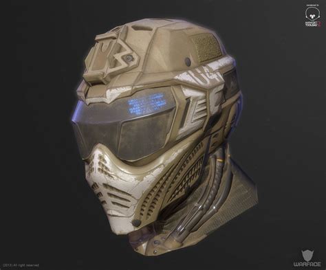 new 3d model for crytek (soldier helmet), Denis Didenko | Soldier helmet, Helmet, Helmet concept