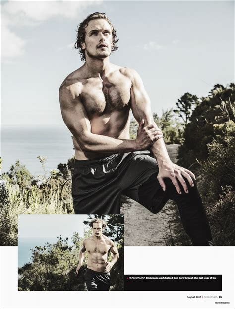 Sam Heughan For Men S Health South Africa Magazine Scans August