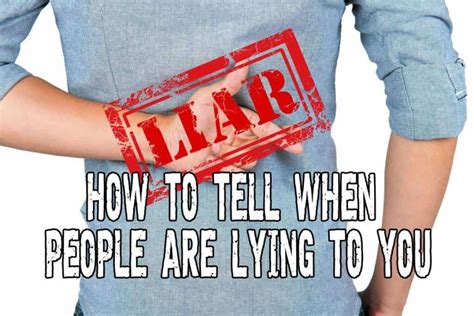surviving when shtf how to tell when people are lying to you prepper s will