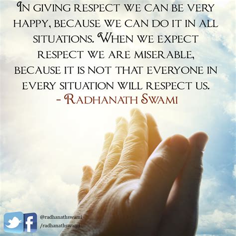 Hope for love, pray for love, wish for love, dream for love…but don't put your life on hold waiting for love. Expectation Quotes: Expectation Management in Everyday Life | Radhanath Swami - Quotes