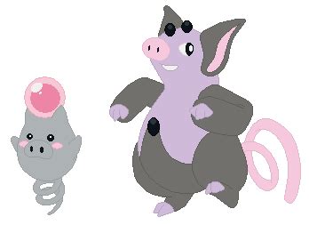 Spoink And Grumpig Base By Selenaede On Deviantart